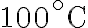 100^\circ \textrm{C}